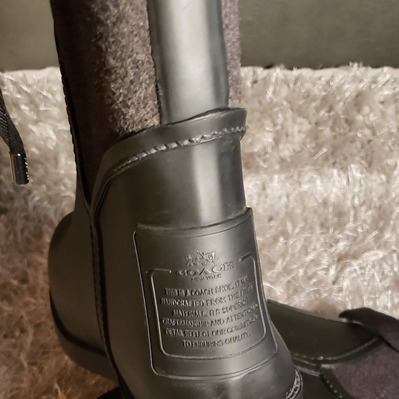 COACH  'Tristee' Waterproof Rain Boot - Picture 7 of 8